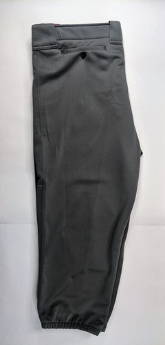 Pantaloni da softball Mizuno Adulti Donna Grande Cintura Bassa Lowpitch, Grigi XXL 2XL - Foto 9 di 9