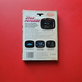 Nintendo NES Star Voyager Game with Hangtag Box Manual Works