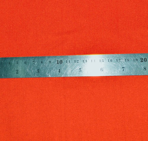 Aa135a Plain Solid Orange Cotton Canvas Cushion Cover/Pillow Case*Custom Size* - 第 5/5 張圖片