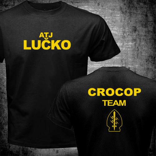 T-shirt ATJ LUCKO police croate antiterroriste unité spéciale force crocop - Photo 5/9