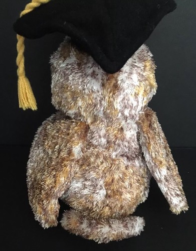 Ty Beanie Baby Smarter 2002 Graduation Owl ~ Plush Retired EUC - Picture 3 of 7