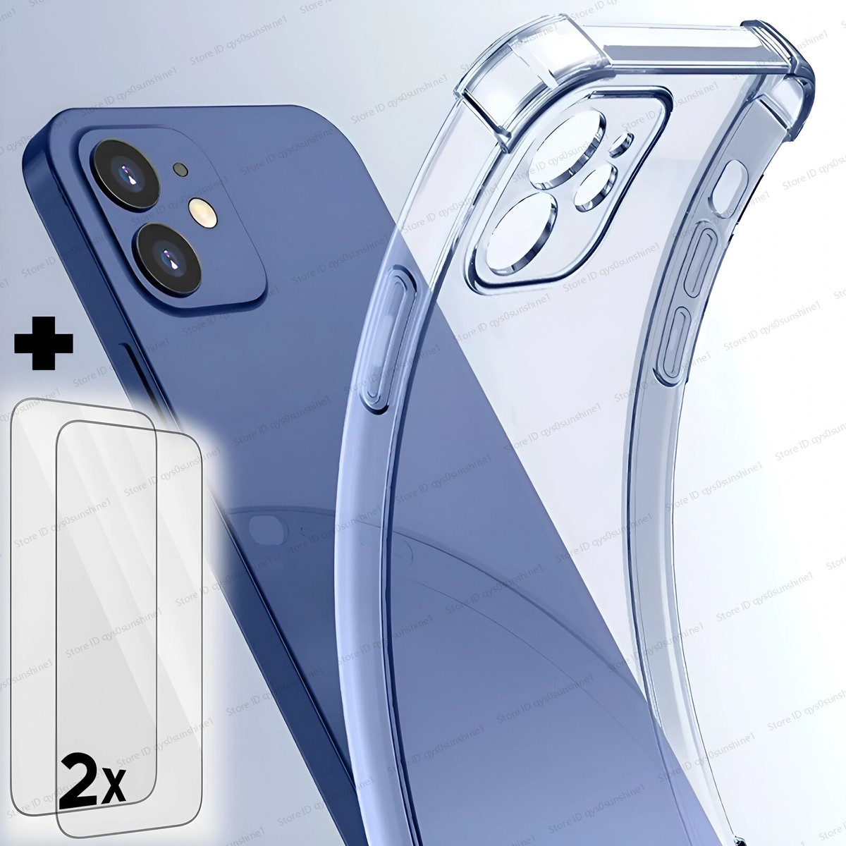 IVoler 3 In 1 Cover Per IPhone 15 Pro Ax 6.7 Pollici Con 2 Pezzi - Foto 7
