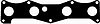 Fits Kia Rio 2000-2005 1.3 BGA Inlet Manifold Gasket 0K30C13111C - Picture 2 of 3