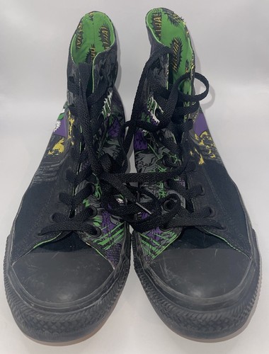 Zapatos Converse All Star x DC Batman THE JOKER HAHAHAHA Chuck Taylor muy buenos para hombre 11 - Imagen 18 de 18