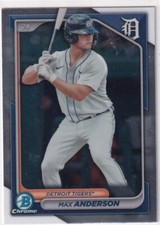 2024 Bowman #BCP-128 Max Anderson Chrome Prospects