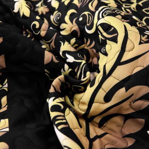 Marble Floral Soft Bedspread Quilted Coverlet Set Queen King Size Bed Pillowcase - Picture 8 of 12