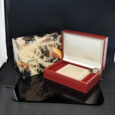 CASSA SCATOLA OROLOGIO ROLEX DATEJUST senza cuscino 60.01.2 100% autentica w1...