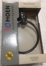 Moen Bradshaw Oil-Rubbed Bronze Wall Mount Towel Ring DN36860RB NEW IN BOX