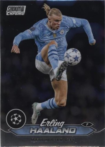 2023 ERLING HAALAND TOPPS CHROME STADIUM CLUB UEFA CHAMPIONS