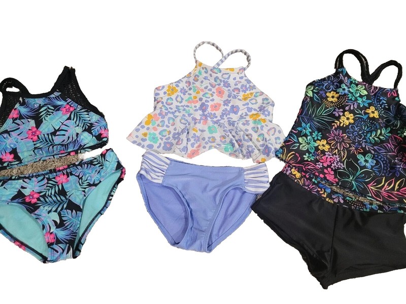 Girls Swimsuit Size Small  6-6X
