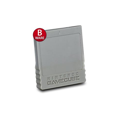ORIGINAL NINTENDO GAMECUBE SPEICHERKARTE 4 MB = 59 BLOCKS MEMORY CARD (B - Ware) - Bild 1 von 1