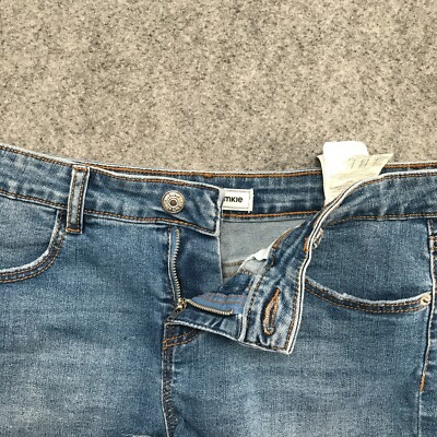 Denim Pimkie Shorts Womens Size26** Cut Off Hot Pants Super Stretch  Distressed