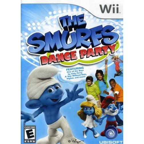 Nintendo Wii-The Smurfs Dance Party Wii GAME NUOVO