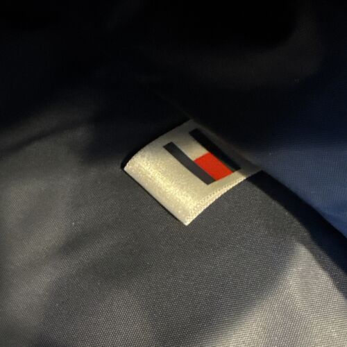 Borsa vintage Tommy Hilfiger rettangolare pranzo computer borsone tracolla - Foto 9 di 10