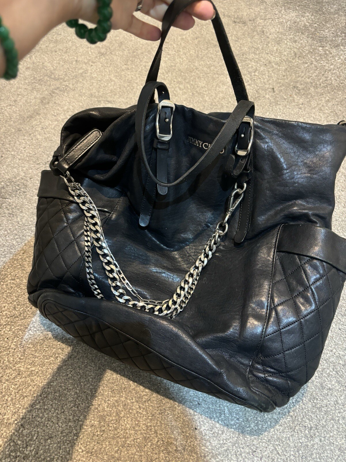 Bolso negro Jimmy Choo