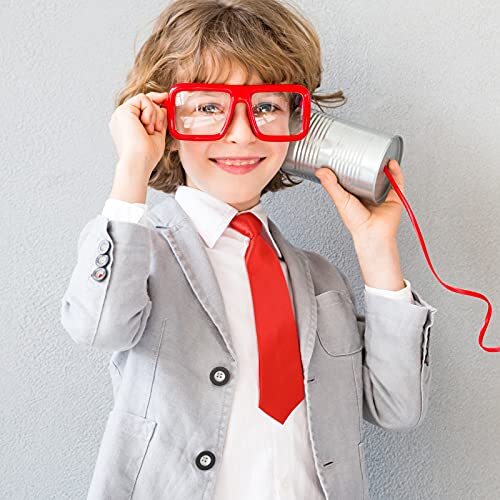 12 Pieces Boys Ties Clip On Neckties Pretied Tie Solid Color Necktie Neck - Bild 6 von 7