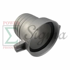 4" Inch Female Hose Connector with NPT Thread Pin Lug Hose Shank Coupling O-ring