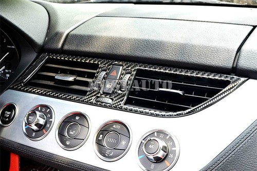 For BMW Z4 E89 Carbon Fiber Center Console & Side Air Vent Frame Cover 2009-2016 - Picture 6 of 10