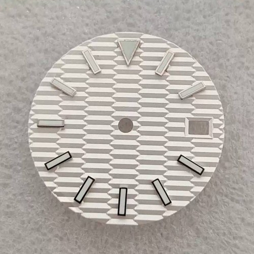 28.5MM Watch Dial Blue-Green Luminous Dial Watch Accessories for NH35 Movement - Picture 11 of 11