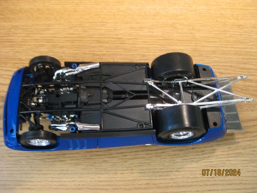 1/18 CORVETTE DRAG CAR, IN BLU DI HOT WHEELS # 54588 - Foto 14 di 24