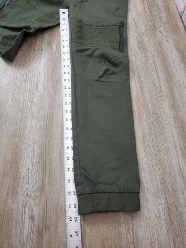 Ring Of Fire Everyday Jogger Pants Boys 14 Green Zippered Pockets Casual Grunge - Picture 10 of 14