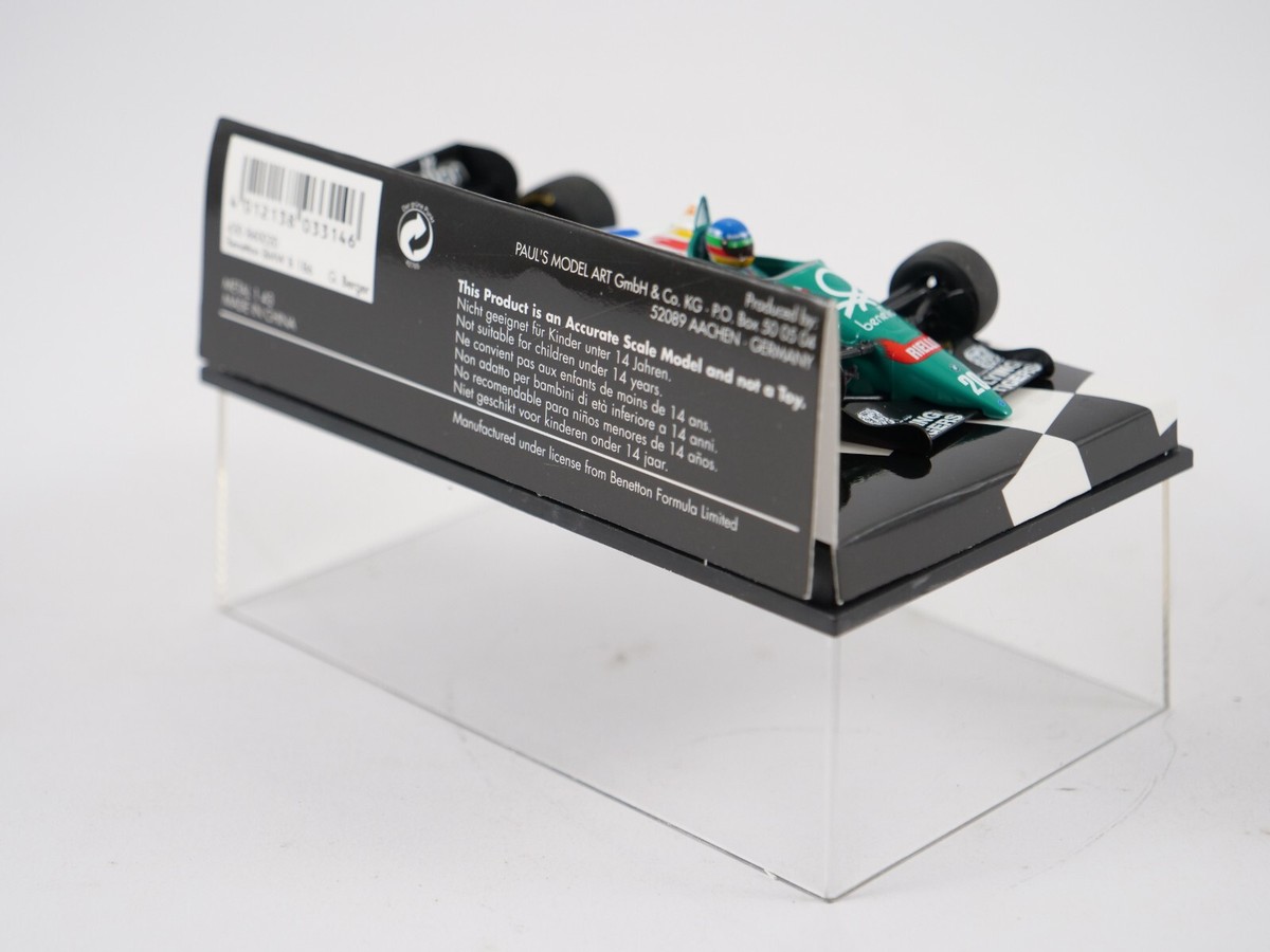 BMW - 1:43 - Benetton BMW B186 - Gerhard Berger México 1986