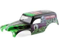 Losi LMT Grave Digger Pre-Painted Body Set [LOS240013]