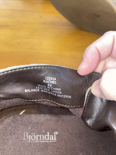 Bjorndal Rachel Chukka-Bootie Damenschuhe mit Keilabsatz, taupe, US 9 1/2 - Bild 6 von 7