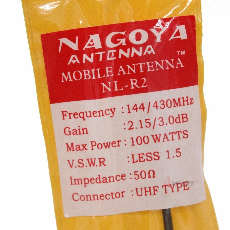 5 peças Nagoya NL-R2 antena de rádio móvel banda dupla conector PL259 para TYT TH-9800 - Imagem 3 de 4