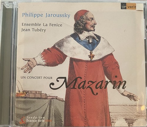 Philippe Jaroussky: Un Concert Pour Mazarin - Tubery/Fenice (CD, Virgin 2004) - Picture 1 of 11