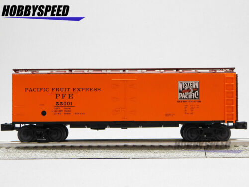 LIONEL PFE/WP WOODSIDE REEFER #55001 O GAUGE freight train railroad 2442231 NEW - Picture 3 of 8