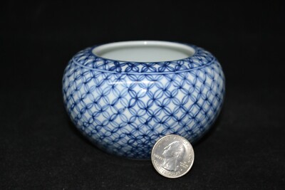 Yung-Cheng Yongzheng Marked Blue White Porcelain Dish