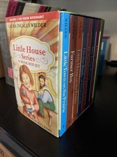 New Gift Box Set Little House On Prairie Collection 8 Books Laura Ingalls Wilder