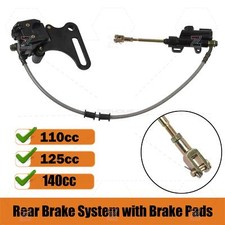 Pit Dirt Bike 110cc 125cc 140cc Rear Foot Brake Disc Caliper Master Cylinder