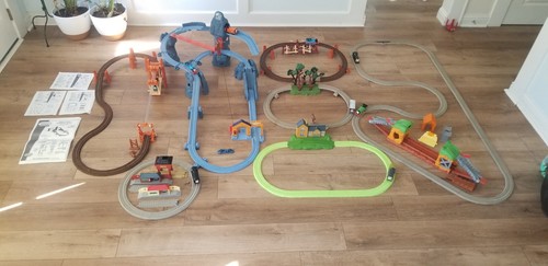 Thomas and friends trackmaster sets. Risky Rails Bridge Drop set very... - Picture 1 of 12