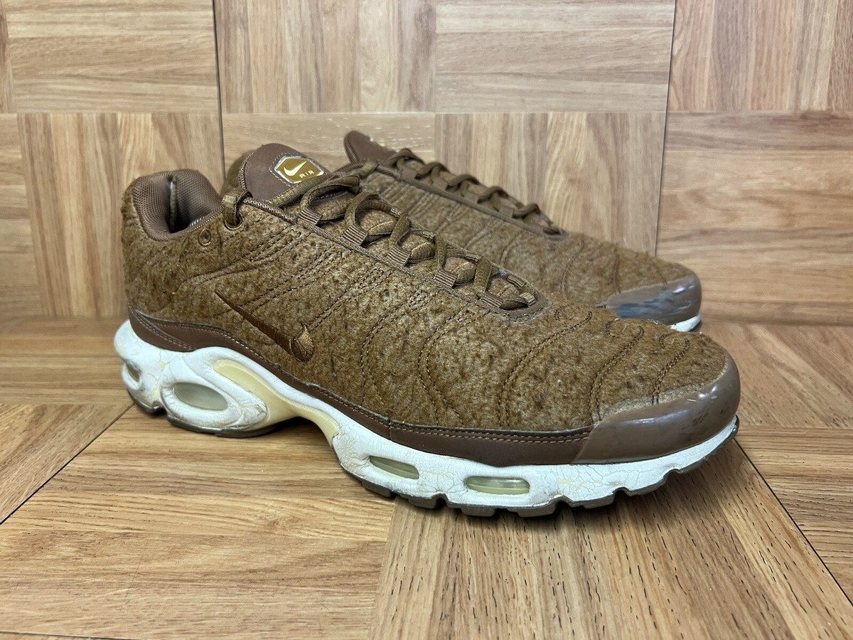 nike air max plus quilted brown