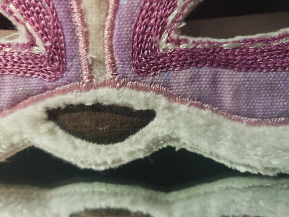 Pier One Fancy *FOX* Kids Fabric Halloween Costume Eye Mask Dress Up White Pink - Image 4 of 4