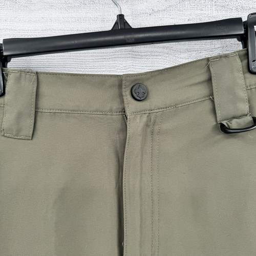 Boy Scouts of America Shorts Adult X-Small Relaxed Switchback Green Cargo XS - Picture 2 of 9