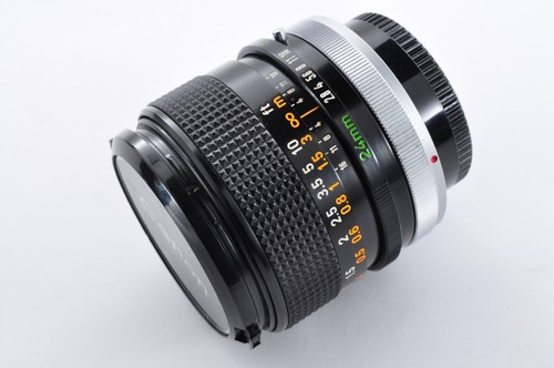 Canon FD 24mm f2.8 S.S.C. Lente primaria MF gran angular ssc mantenida "O" Fm Jp #4043 - Imagen 14 de 19