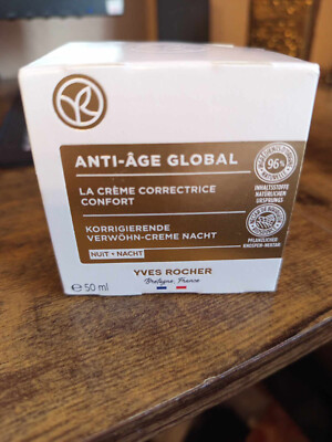 Yves Rocher Creme Anti Age Global korrig. Verwöhn-Creme Nacht   UVP   57.90 Euro
