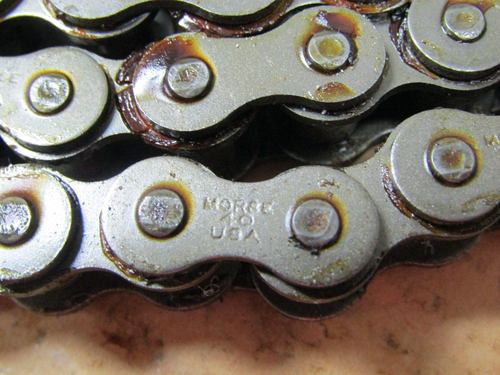 💥NEW MORSE 10' RIVETED ROLLER CHAIN 40R 127714 - Bild 4 von 4