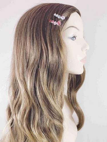 USA MOGHANT MAGNETIC BARRETTE HAIR CLIP HAIRPIN made with SWAROVSKI CRYSTAL 8 - Picture 3 of 11