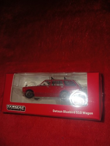 Tarmac Works 1:64 Datsun Bluebird 510 Wagon rot - GLOBAL64