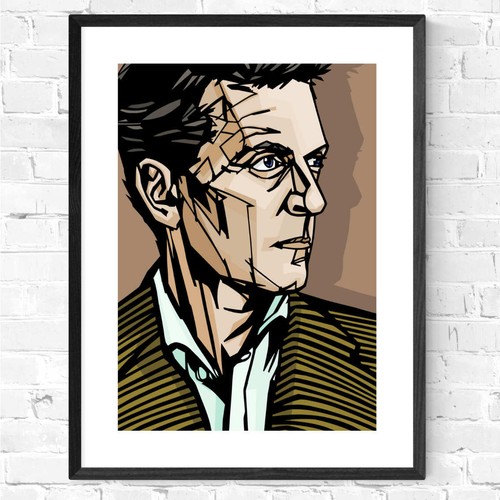LUDWIG WITTGENSTEIN impresión artística, calidad de archivo, filosofía, regalo filósofos - Imagen 12 de 20