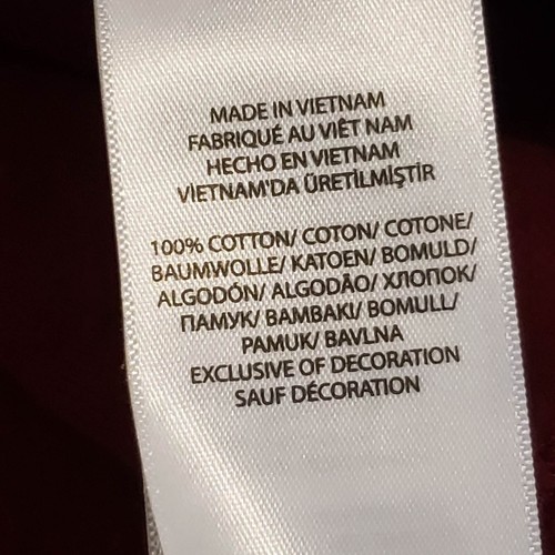 Polo Ralph Lauren Pullover Frottee Strick Herren Ripp Sweatshirt Herren Gr. XL Weinrot - Bild 3 von 7