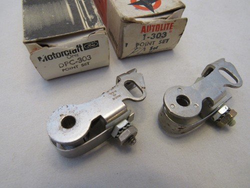 NOS 1962-71 Plymouth Chrysler Dodge Distributor Point Autolite Motorcraft DPC303 - Picture 4 of 5