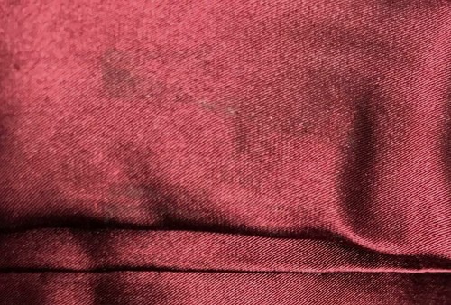 $55 Original Penguin Men's Red Skinny Slim Silk Neck Tie Size 60 x 2.25 - Picture 4 of 4