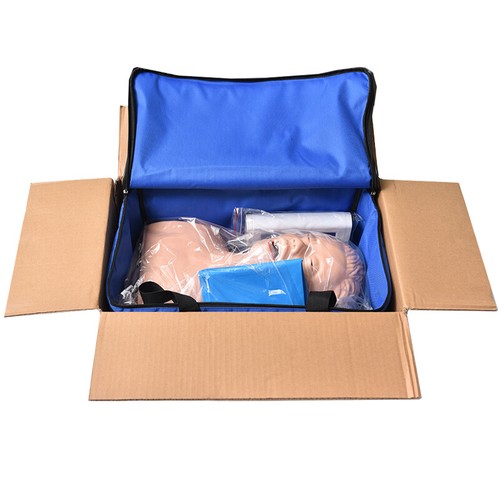 Manikin Study Teaching Adult Airway Management Trainer 110V w/Tube - Picture 10 of 12