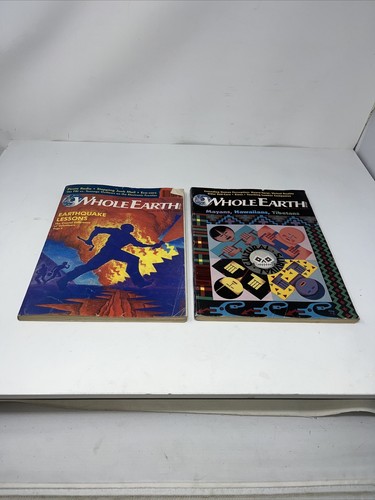 LOT Whole Earth Review 61-68, 72-73 W/signed note for Cover Story #64 - Picture 13 of 20