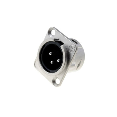 NC3MD-L-1 Buchse XLR männlich PIN: 3 Löten silber 16A 2,5mm2 NEUTRIK